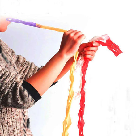 Classic Stage Magic Mouth Coil Magic Trick Colorful Mouth Coils Magic Tricks Props 12 Pcs Per Pack Paper Mouth Coils