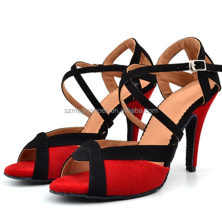 Customized Suede Bottom Lady Dance Shoes Teacher