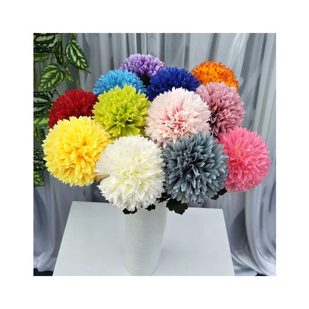 Centre Piece Artificial Plastic Flowers Wedding Single Head Fresh for Decoration