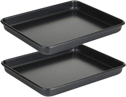 Rectangular Non Stick Cookie Carbon Steel 10'' Baking Sheets Oven Tray Dishes & Pans