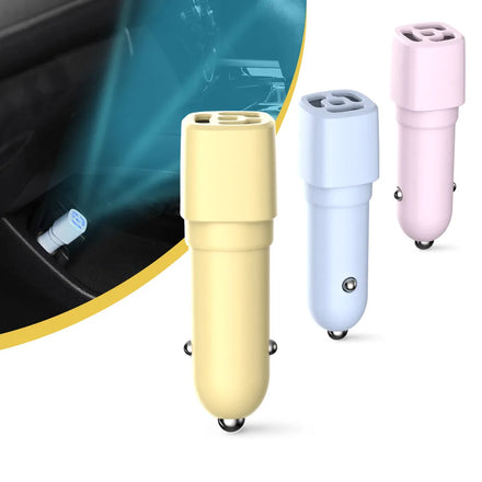 Mini Room Car Air Cleaner 12V CE RoHS FCC Plug in Small Household Vehicle Air Purifier
