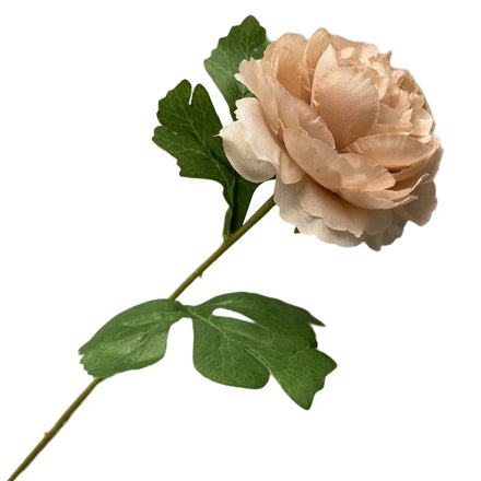 Wedding Decoration Artificial Flowers Peony Real Touch Rose Single Foreign Peony