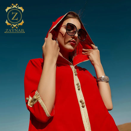 Zaynab Egyptian Jalabiya African Moroccan Women Wedding Kaftans the Dubai Jalabiya Modern in Kaftan Dresses Style
