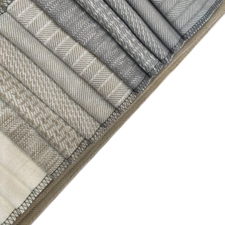M&Y 100% Polyester Jacquard Woven Fabric Merino Cashmere Wool/Viscose Dyed Pattern 280cm Width Home Decor Curtains Upholstery