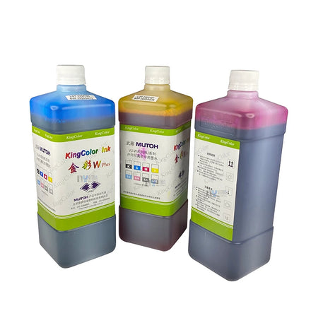 Eco Solvent Ink King Color Mutoh VJ-W RJ Series Water Based Ink for Mutoh VJ-1628 1604E TD/VJ-2628 TD/VJ-1624 W/VJ-1638 W