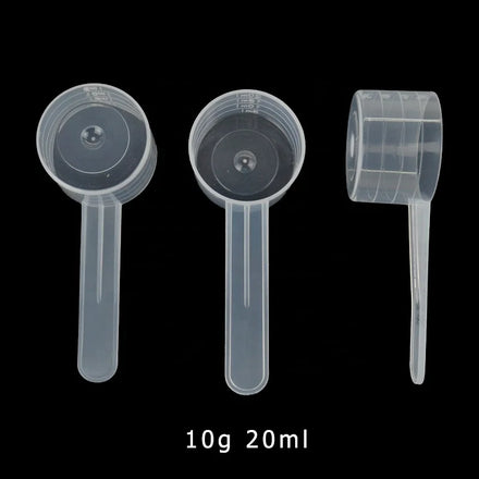 9.3 cm 10g Clear PP Plastic Bulk Milk Powder Measuring Spoon New Idea 2026
