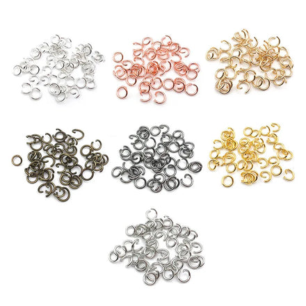 15g/pack Wholesale Silver Gold Necklace Bracelet Jump Open Ring Jewelry Findings Plating DIY Accessories for Jewelry Making