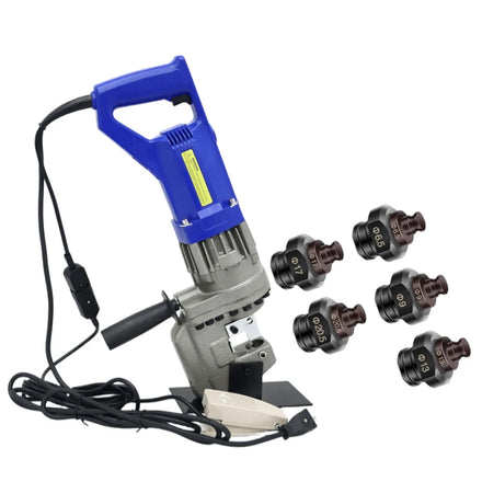 GLAM 15T Portable MHP-20 Electric Hydraulic Punching Machine Alloy Steel Handheld Hole Punch for Angle Steel/Iron