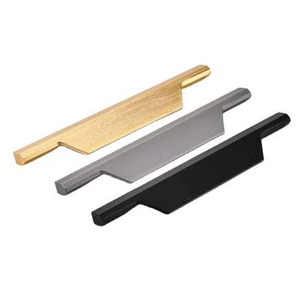 Custom Size Color European Simple Stainless Steel Furniture Wardrobe Door Handles