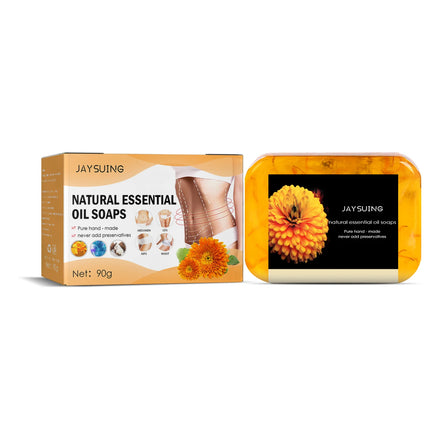 Handmade Anti Cellulite African Black Soap Skin Moisturizing Weight Loss Fat Burning Waist Body Slimming Firming Soap