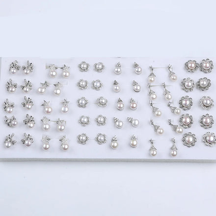 14K Gold Plated Real Cultured Freshwater Shape Pearl Earring