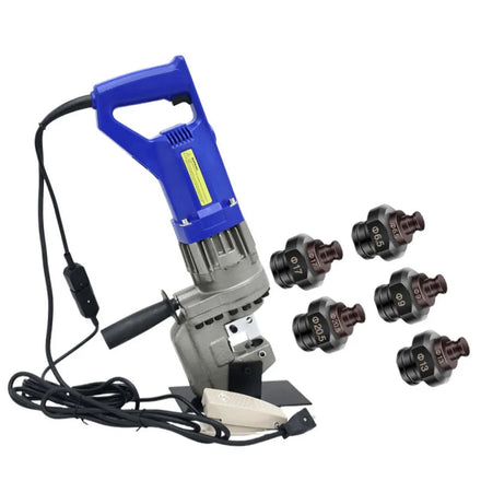 GLAM 1300W MHP-20 Electric Hydraulic Hole Puncher Portable Heavy Duty Metal Punching Machine 15T Stainless Steel Copper Aluminum