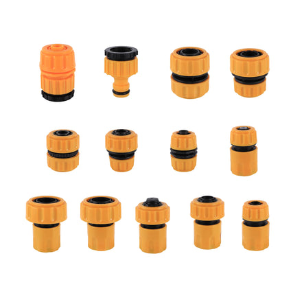 Garden Irrigation Car Wash Connector 1/2 5/8 1 Inch Hose Repair Water Pipe Quick Coupling Faucet Adapter