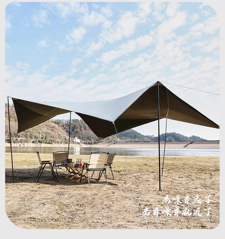 Mingchan 440*450cm Rainproof Waterproof Rain Fly Hammock Tent Tarp