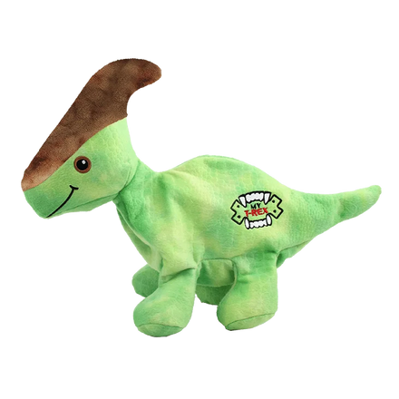 AFP Mighty Dinosaur Plush Pets Squeak Durable Squeaky Dog Chew Toys for Aggressive Chewers