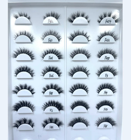 F3-1 Wholesale Plant Fiber Lashes Natural Faux Mink Eyelash Fluffy Short 13mm 3d Faux Mink Lasehs Vendors
