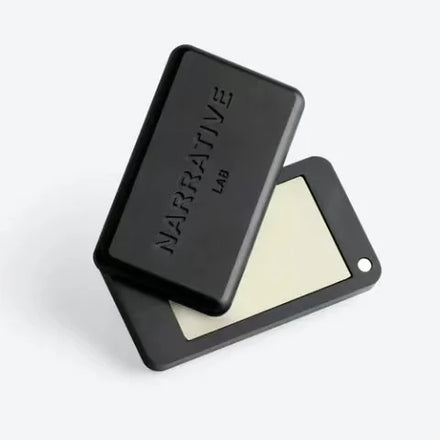 Male Use Rotating Makeup Casing Engraved Logo Solid Perfume Container Compact Case Package
