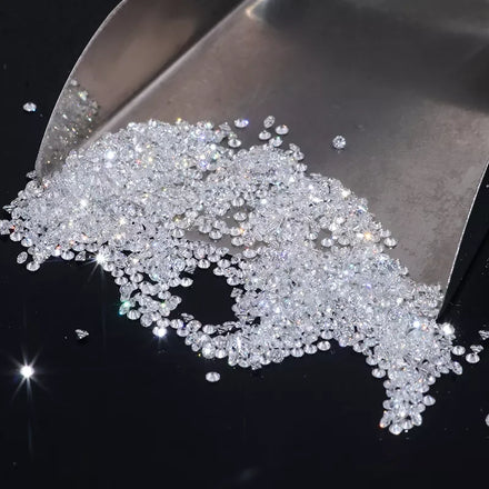 Wholesale Round Brilliant Cut Excellent VS1 D Color CVD HPHT 1mm-3mm Lab Created Synthetic Loose Diamond With IGI Certificate