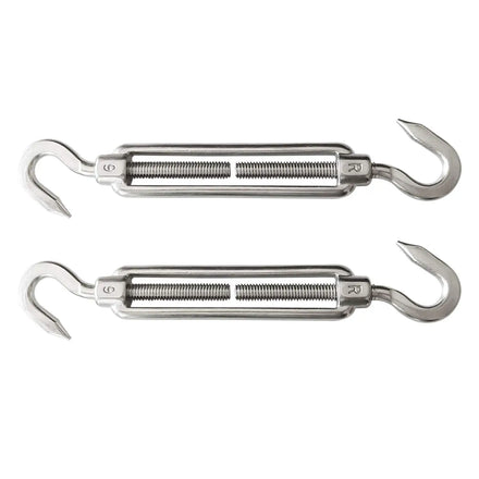 Heavy Duty Turnbuckle Stainless Steel Hook Hook Turnbuckle Hardware Kit for Wire Rope