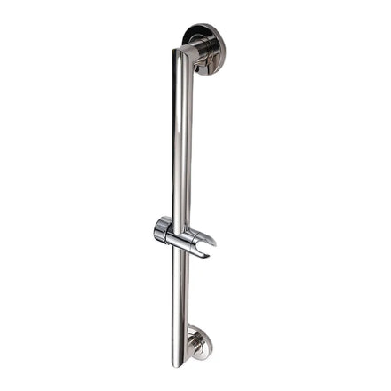 Adjustable 32mm Modern Shower Head Holder & Hand Shower Grab Bar Slide Bracket Easy Installation Chrome Finish