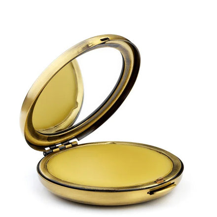 Antique Luxury Cosmetic Customized Magnetic Refill Lip Balm Vintage Box Tin Pocket Solid Perfume Container