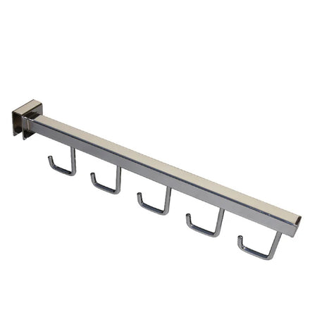 Supermarket Card Square Tube Shelf Display Hook Iron Material Factory Wholesale Clothing Rack Hook