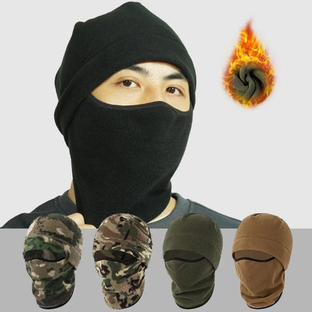 Winter Windproof Warmer Polar Fleece Balaclava Custom Logo Full Face Mask Thermal Cycling Sports Outdoors Ski Mask