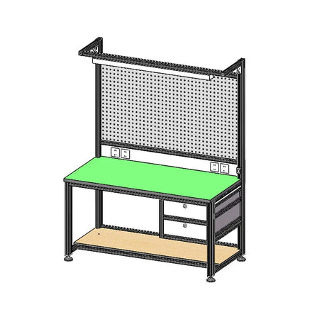 OEM Factory Wholesale Aluminum Table Metal Ultimate Storage Garage Workbench With Drawers