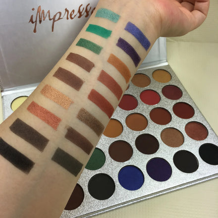 Beauty Glazed 35 Colors Iridescent Multi Chrome Eye Shadow Private Label Waterproof Long Lasting Eyeshadow Stick Sets