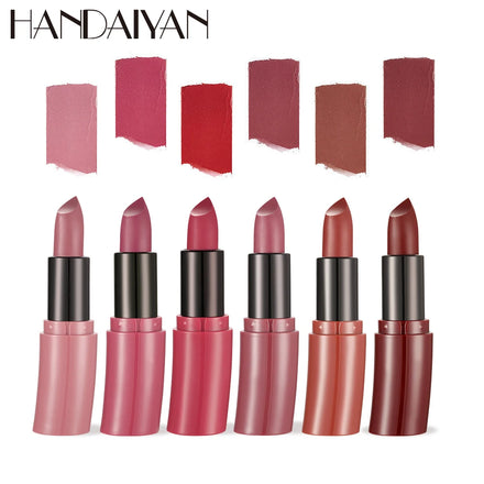 Hot Product Lip Gloss Lipsticks Set 6 Colors Velvet Matte Lip Color European and American Lip Glaze