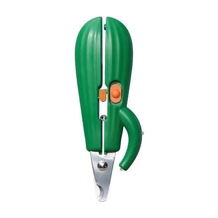 New Design Eco-Friendly Stainless Steel Plastic Cactus Pet Cat Dog Paw Grooming Easy Cutting Nail Scissor Claw Clippers Trimmer