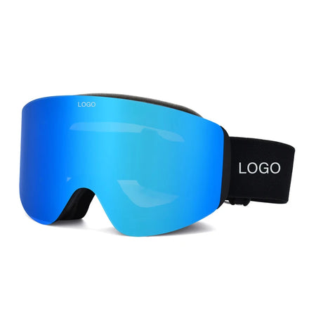 Snowboard Goggles Professional Snow Eyewear Manufacturers Fashion High Impact PC Lens Magnetic Custom Ski Goggles