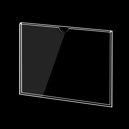 China Wholesale Transparent Business Position Card Holder Acrylic Advertising Display Card Name Card