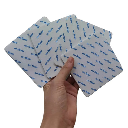 Furniture Accessories 1MM Square Anti Curling Corner Rug Grippers Reusable Non Slip Pad Carpet Mat