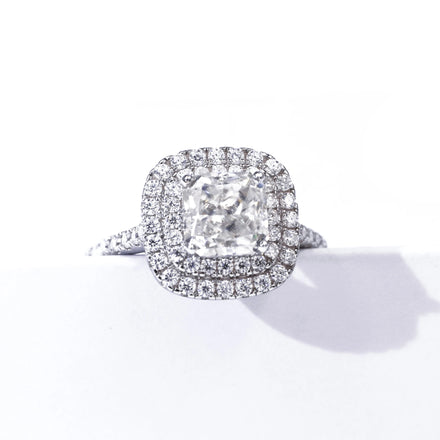 Tianyu Handmade 925 Silver Jewelry Wholesale Radiant Cut Moissanite Diamond 18K Gold Plated Engagement Wedding Women Ring
