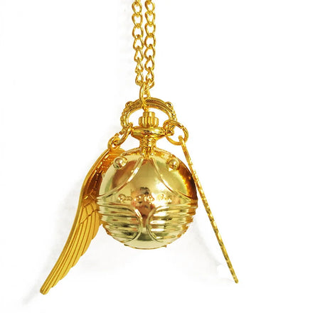 Classic Wing Bronze Dia 27MM Watch Vintage Antique Model Ball Pocket Watch
