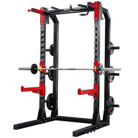 Power Rack Squat Stand Includes J-Hooks and Safety Spotter Arms Optional Conversion Kits Squat Rack Power Cage