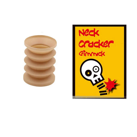New Arrival Prank Toy Neck Cracker Magic Trick Gimmick Magic Tricks Joke Magic Props Toy