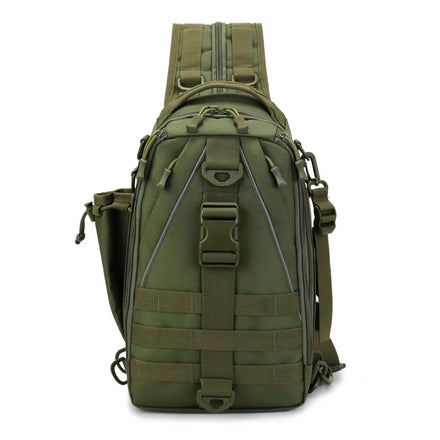 AYPPRO Tactical Fishing Chest Bag Multi-functional Lure Waterproof Shoulder Pack for Outdoor Angling Travel Custom Logo 100pcs