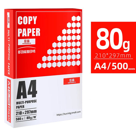 Popular Cheap A4 White Copy Paper 80 Gsm Mutual Trust Copier Carton Printing Paper Factory Supplies