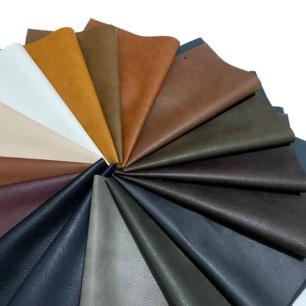 Free Sample PU Leather Scratch Resistant Non-toxic for Car Upholstery Bag Sofa Furniture Leather