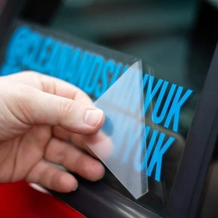 Removable Decal Sticker Car Window Decal Shop Window Wall Die Cut Shape Vinyl Sticker Glass Cymk Pantone Color Custom LOGO