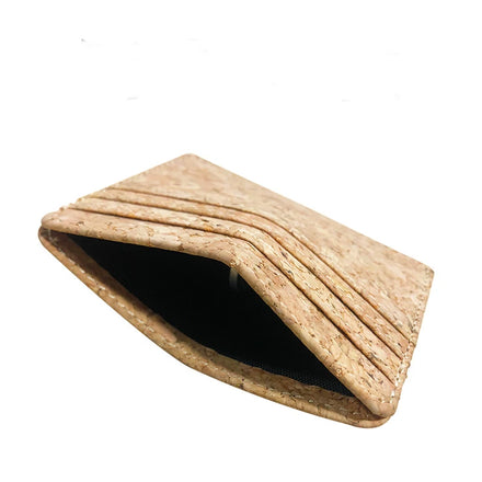 Factory Eco-friendly Business Card Holder Custom Logo Hot Selling Cork Card Holder