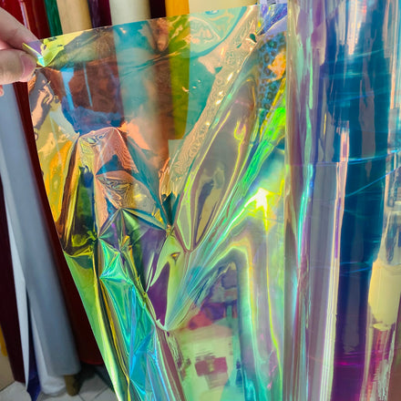 High Quality Pvc Rainbow Reflective Heat Transfer Laminating Color Vinyl Film