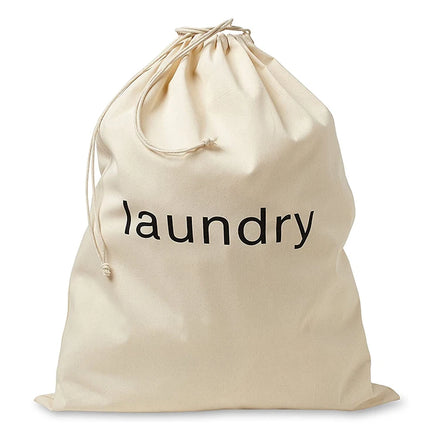 Extra Heavy-Duty Cotton Laundry Bag with Drawstring Washable Cloth Storage Sack and Sleeping Bag for Home or Travel