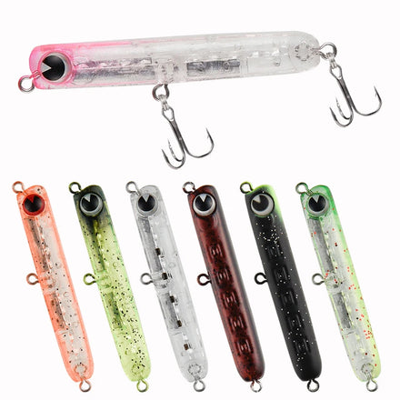 WEIHE 60mm 4.8g 9Colors Artificial Hard Pencil Lure Lifelike Sinking Fishing Bait for Freshwater and Saltwater
