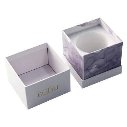 Luxury Empty Candle Jars Packaging Gift Box Small Taper Candle Paper Box with Insert