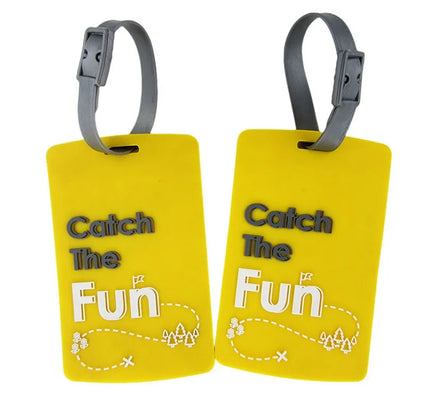Soft Rubber PVC Custom Luggage Tag Popular Soft PVC Keychain