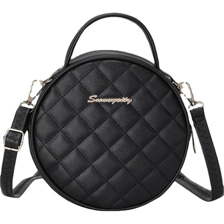 2022 Wholesale Fashion Casual Tote Quilted PU Leather Mini Women's Crossbody Shoulder Bag Two Straps Zipper National Letter