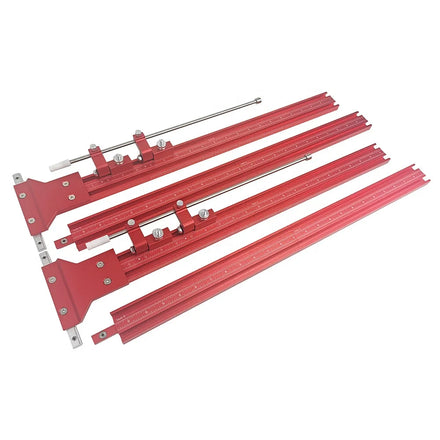 Imperial Scale Parallel Guide Rail System Carpenter Aluminum Guide Rail Joining Set Alloy Circular Saw Track